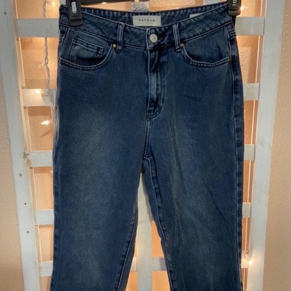 PacSun blueberry mom jeans - Picture 3 of 6